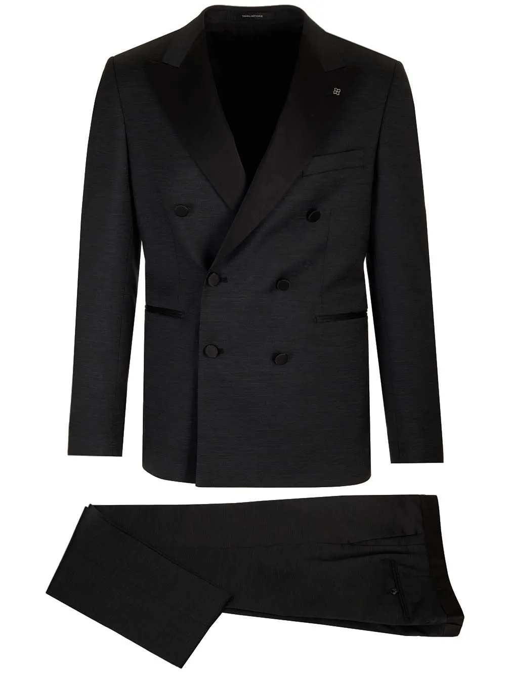 Double-Breasted Tuxedo Suit