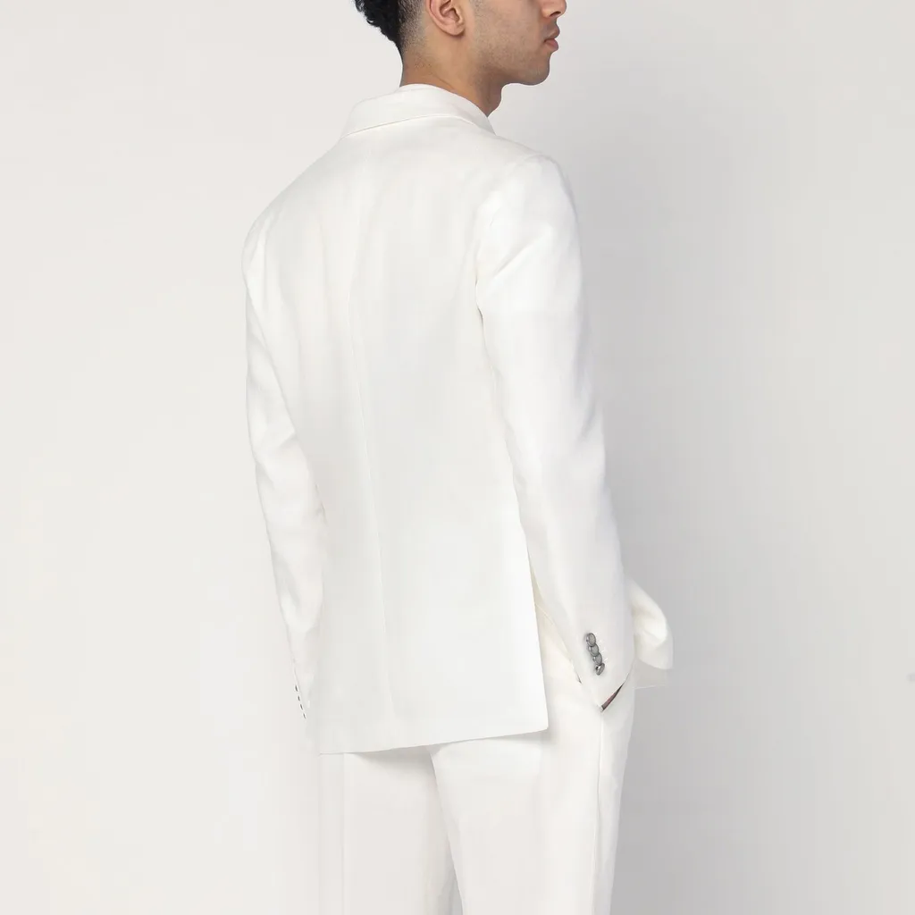 Double-Breasted Suit Jacket