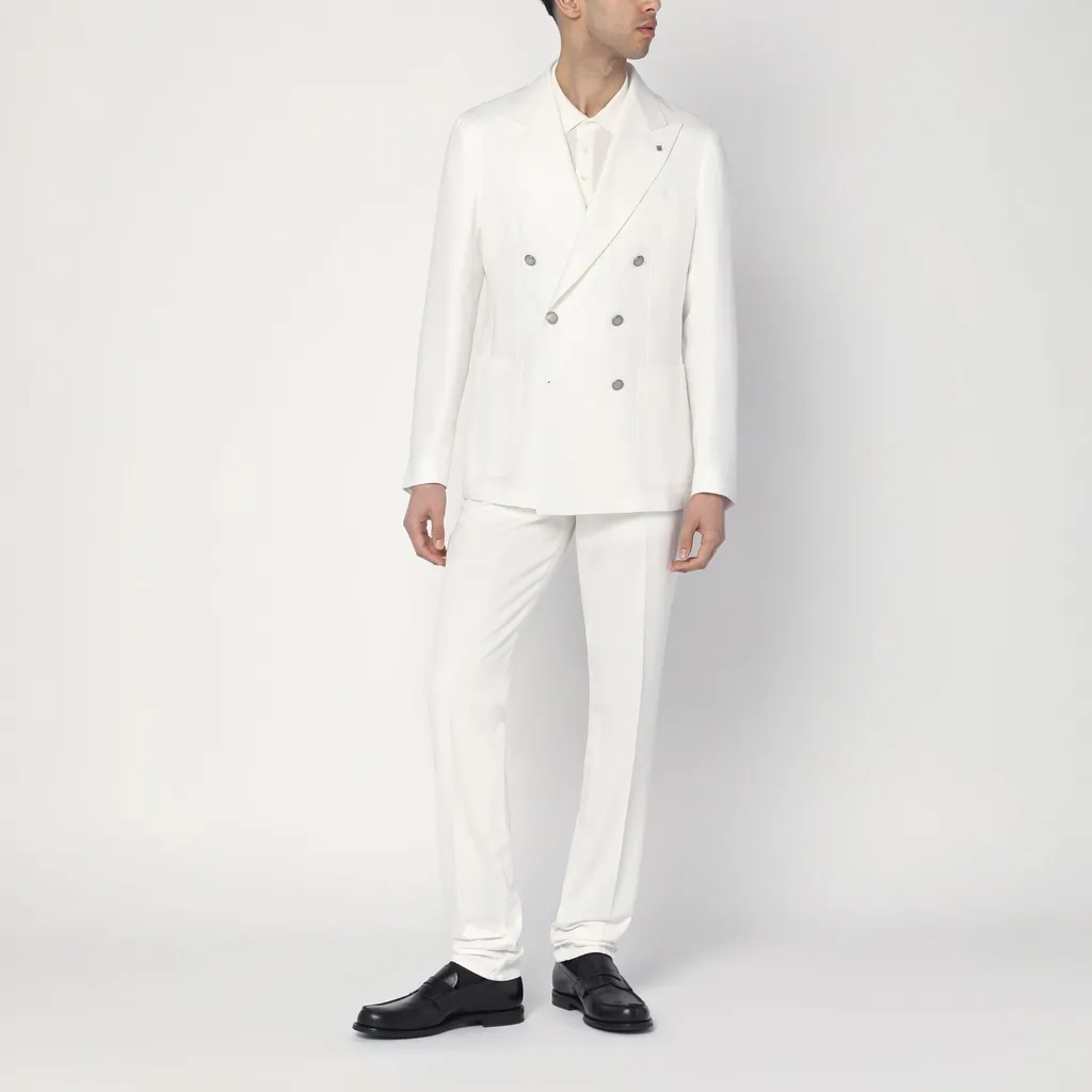 Double-Breasted Suit Jacket