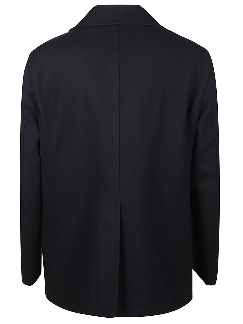 Double-Breasted Wool Coat