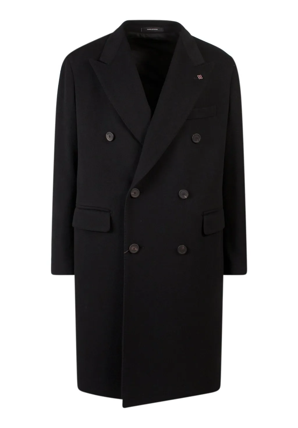 Double-Breasted Wool Coat