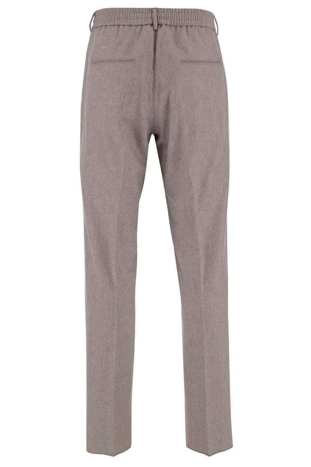 Pleated Trousers With Drawstring