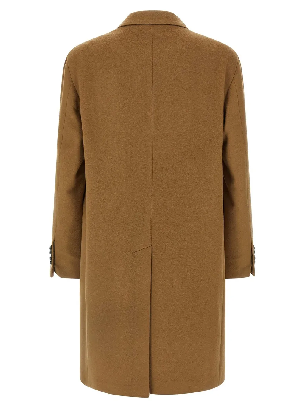 Double-Breasted Wool Coat