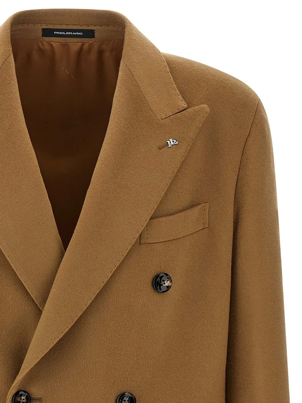 Double-Breasted Wool Coat