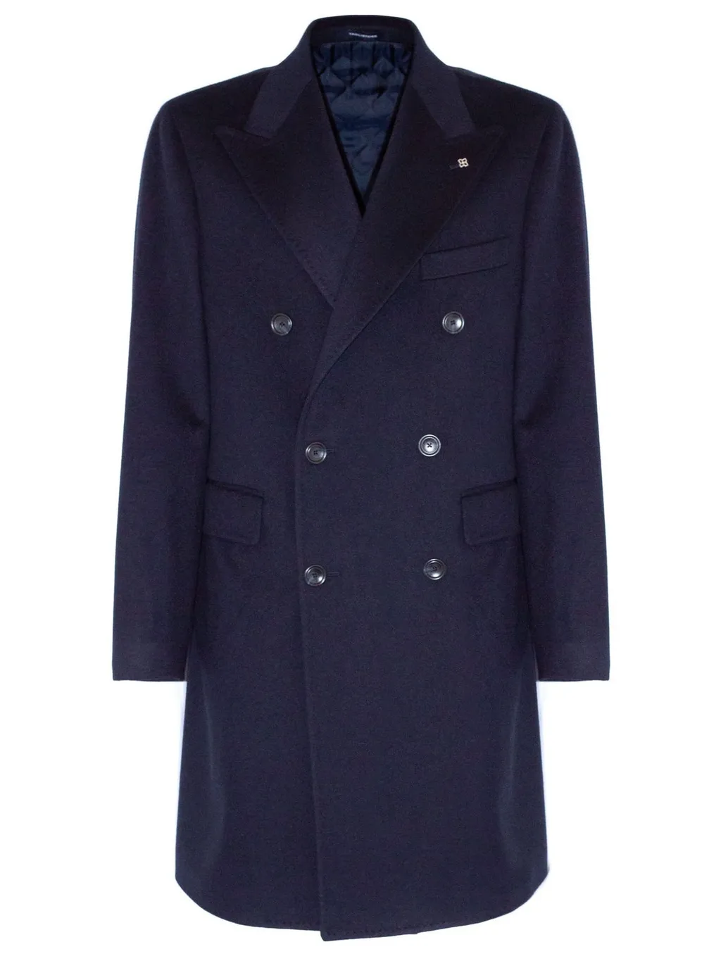 Double-Breasted Wool Coat