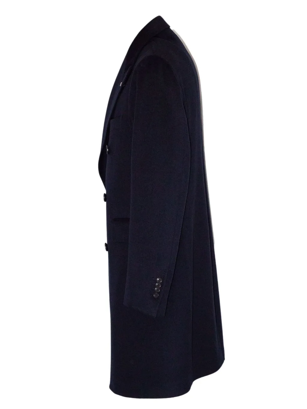 Double-Breasted Wool Coat