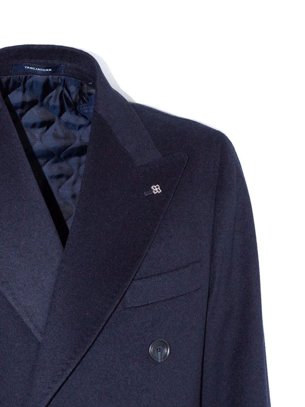 Double-Breasted Wool Coat