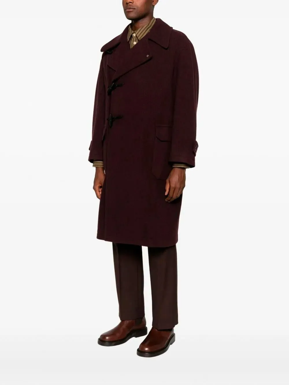 Wool Blend Duffle Coat