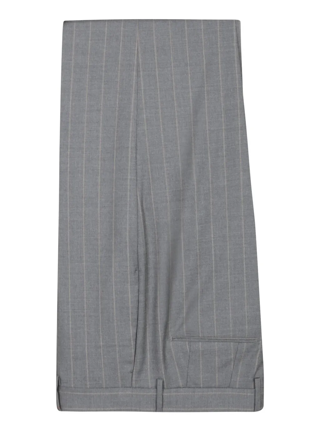 Double-Breasted Pinstripe Suit