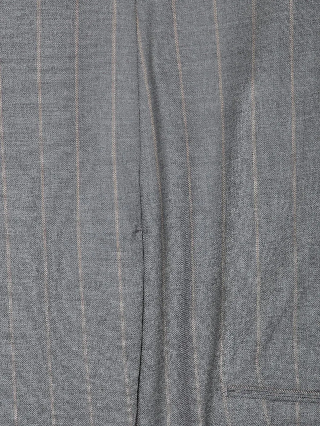 Double-Breasted Pinstripe Suit