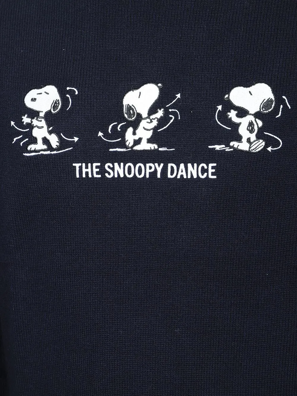 Sweater With Snoopy Graphic