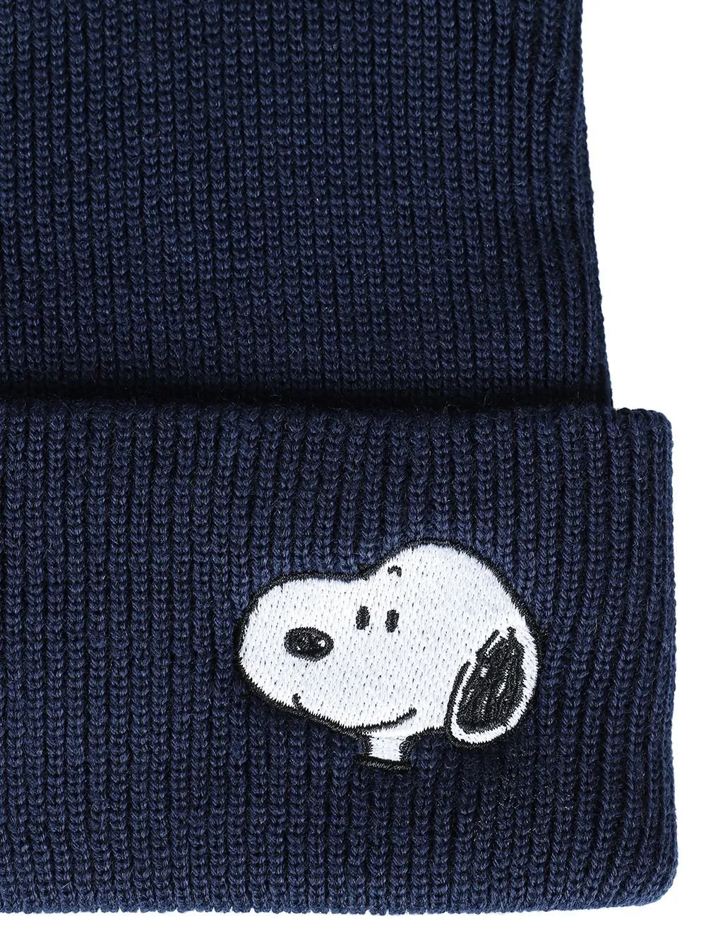 Beanie With Snoopy Patch