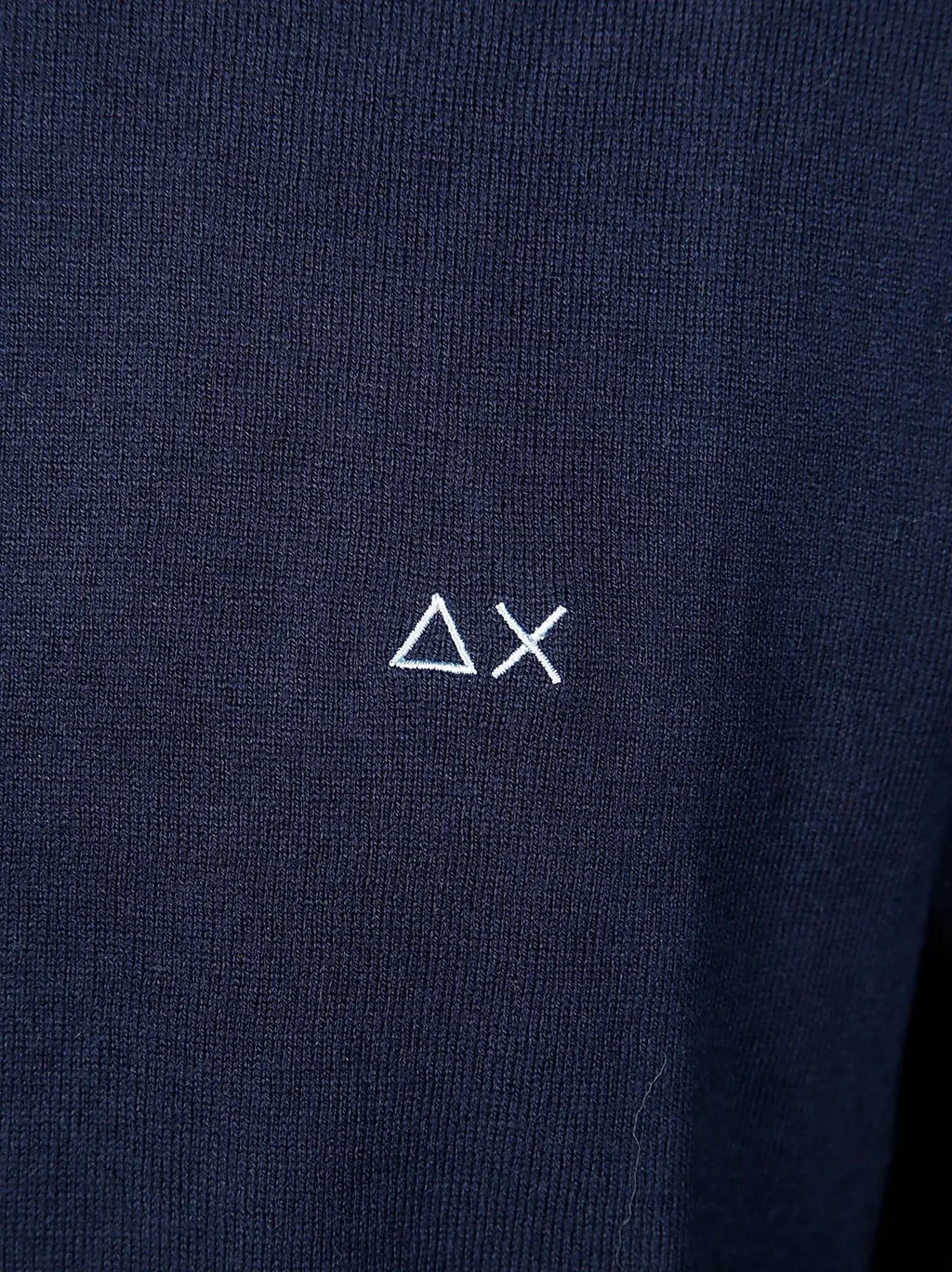 Crewneck Sweater With Contrasting Elbow Patches