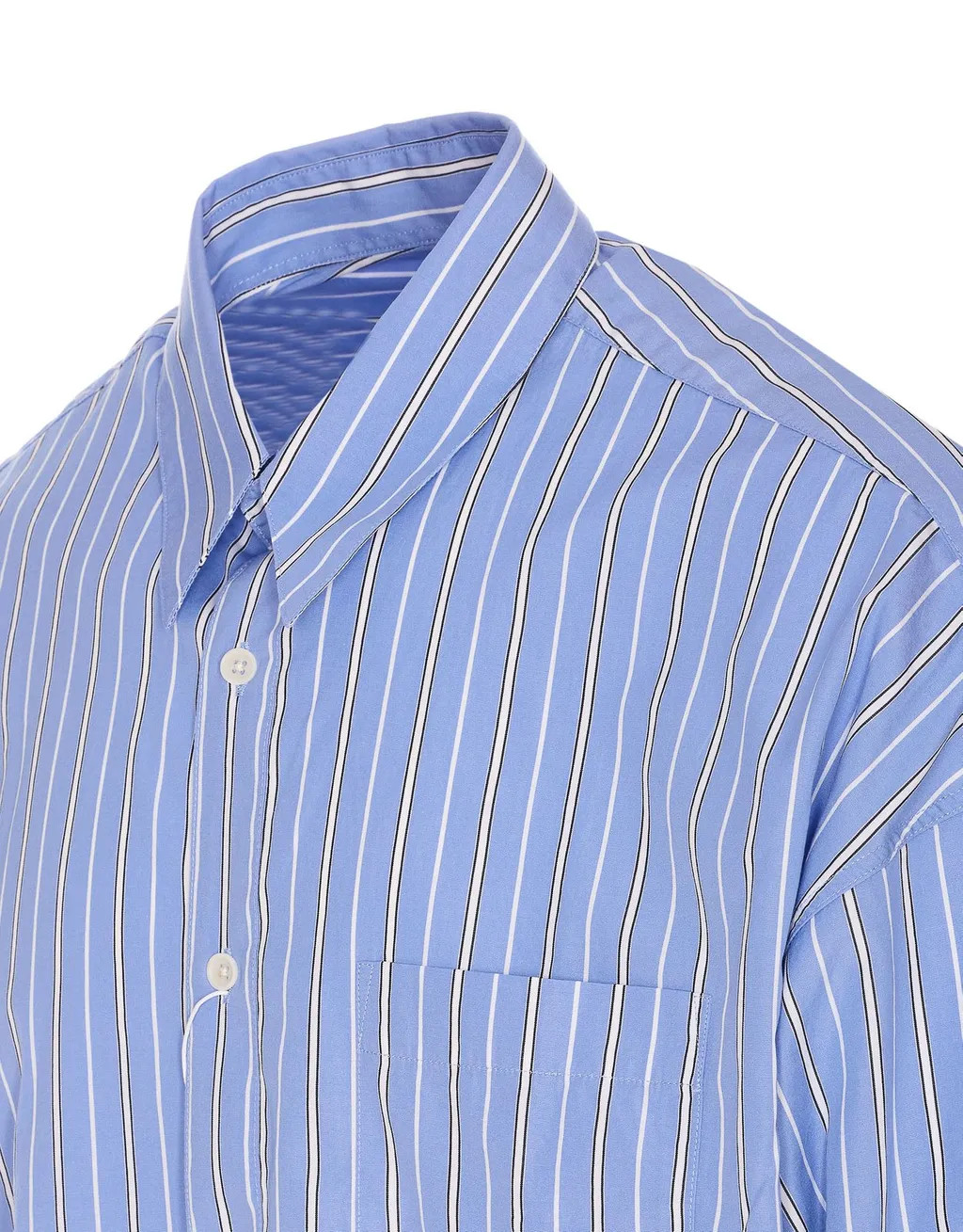 Striped Button-Down Shirt