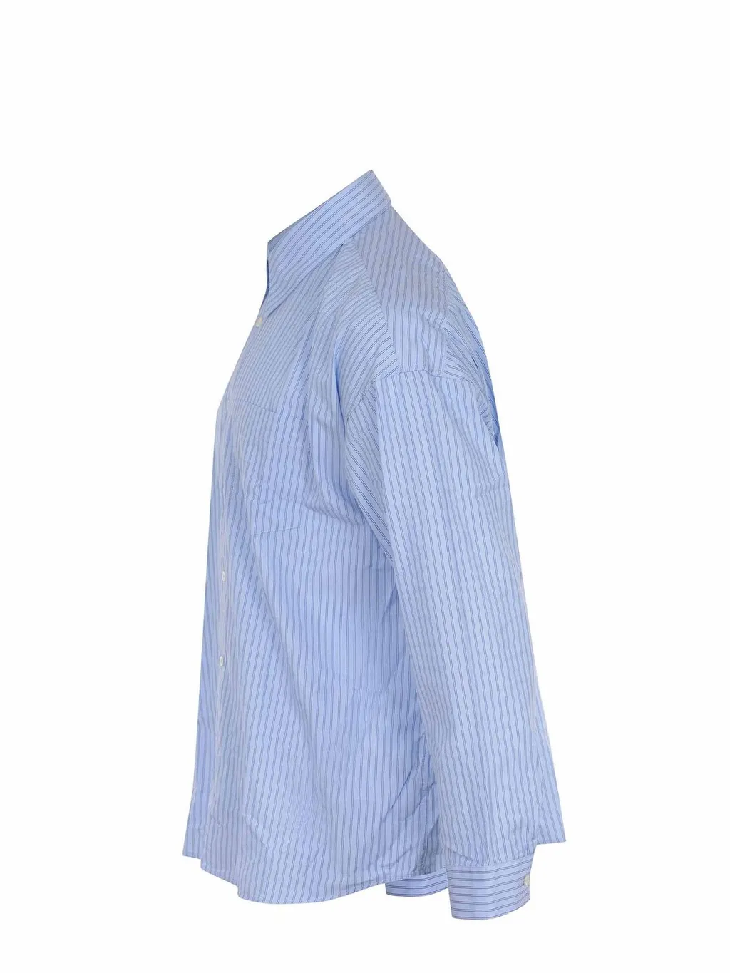 Striped Button-Down Shirt