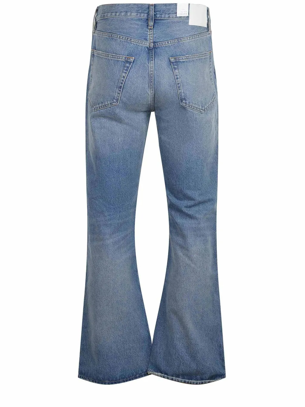 High-Waisted Flared Jeans