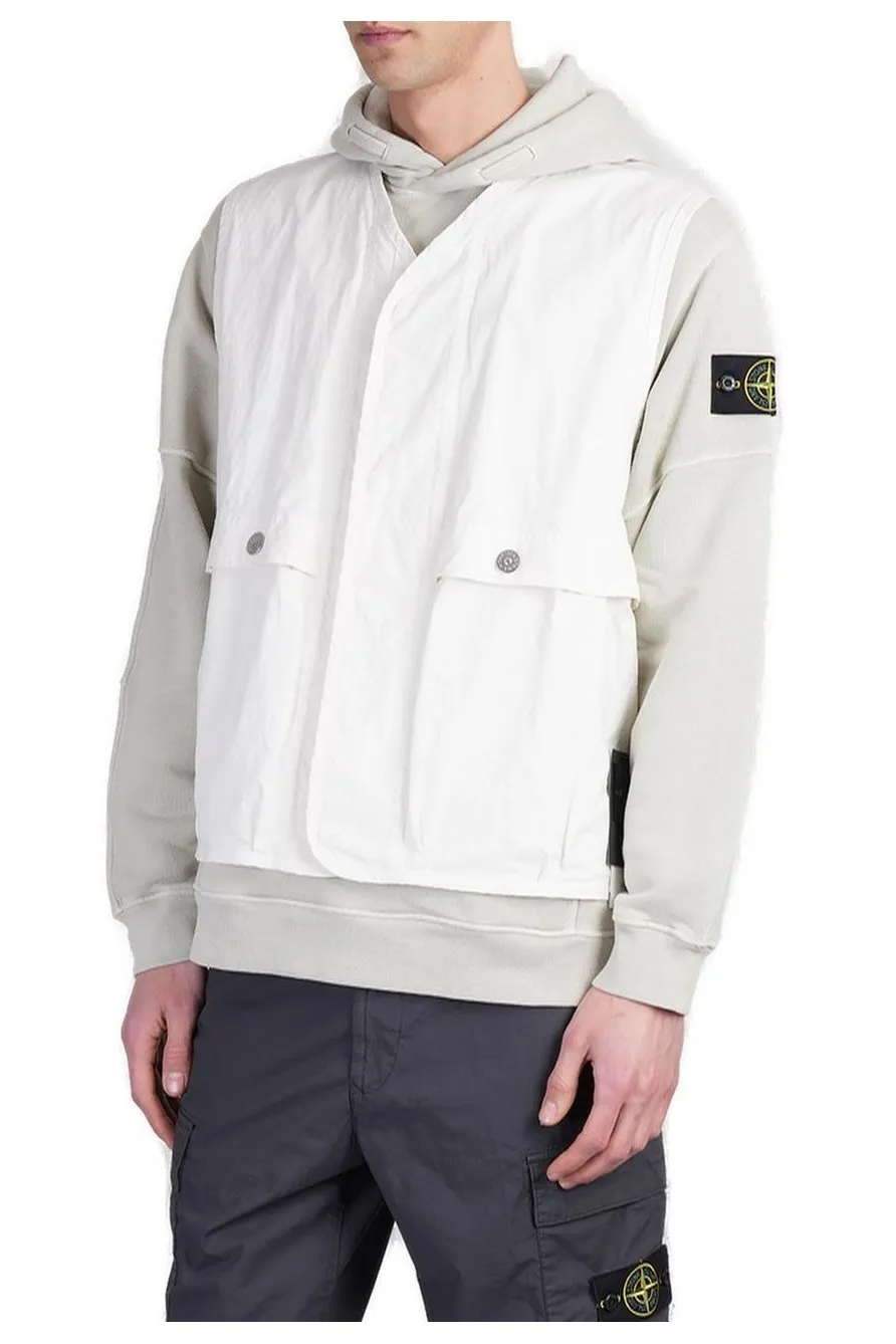 Vest With Hooded Sweatshirt