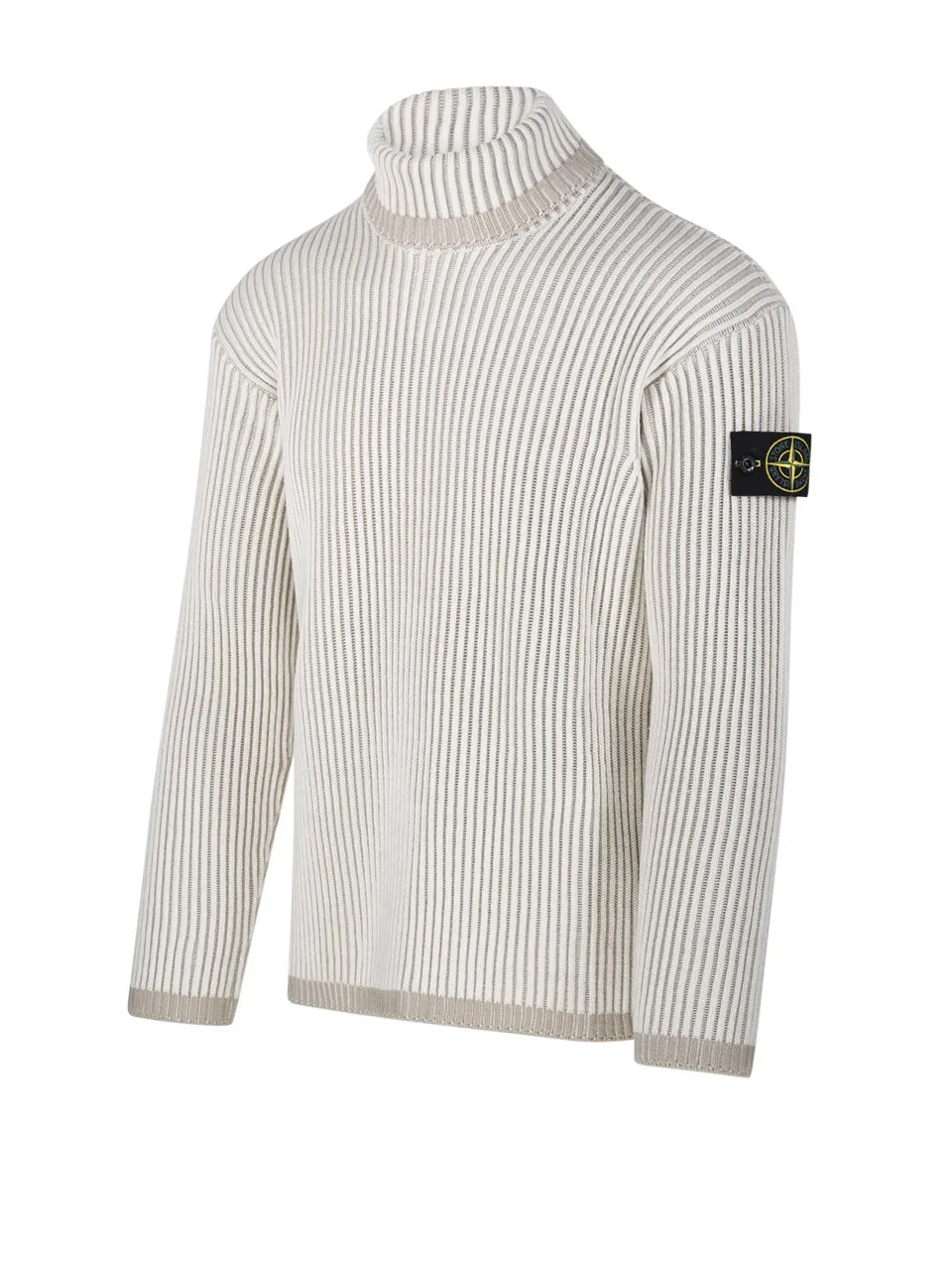 Ribbed Turtleneck Sweater