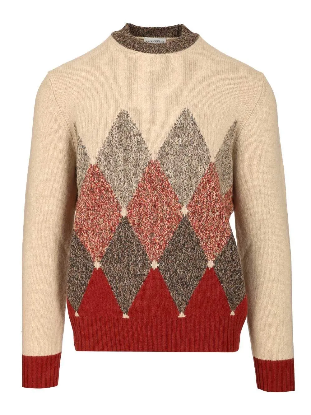 Argyle Knit Sweater