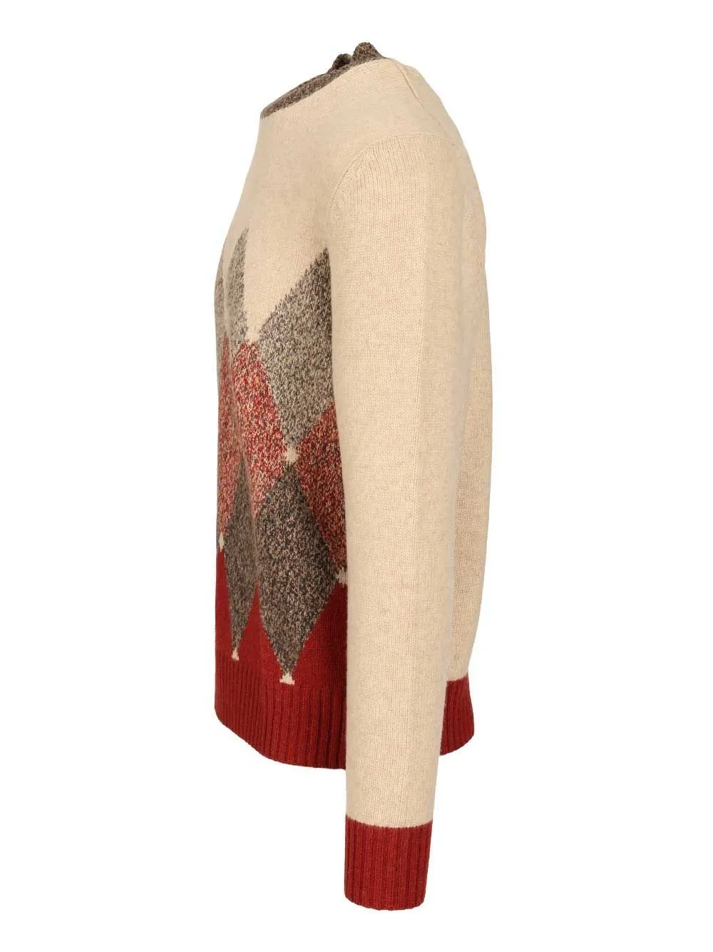 Argyle Knit Sweater