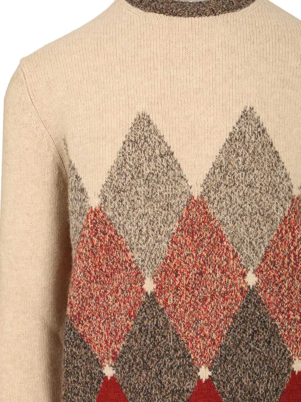 Argyle Knit Sweater