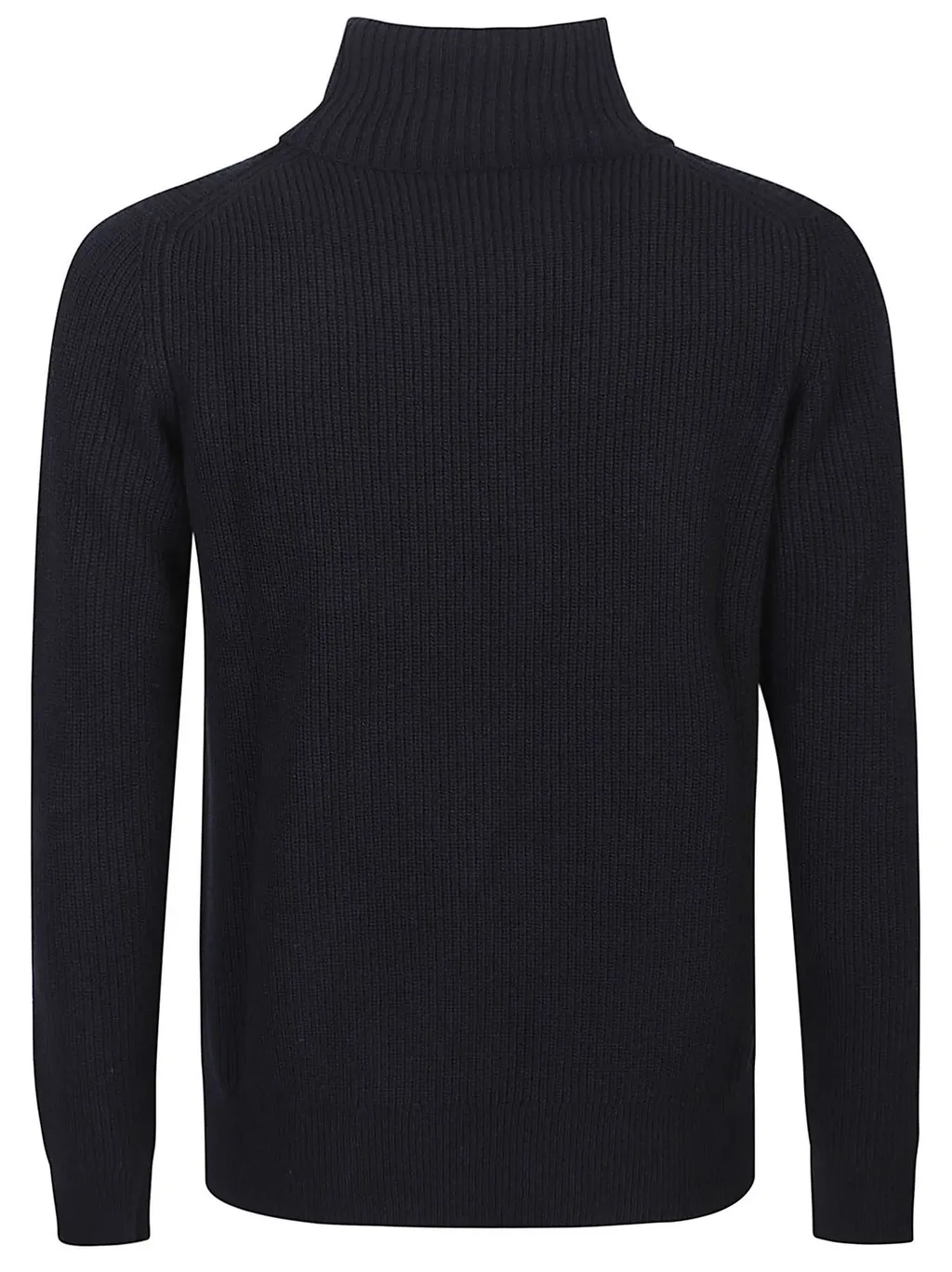 Ribbed Turtleneck Sweater