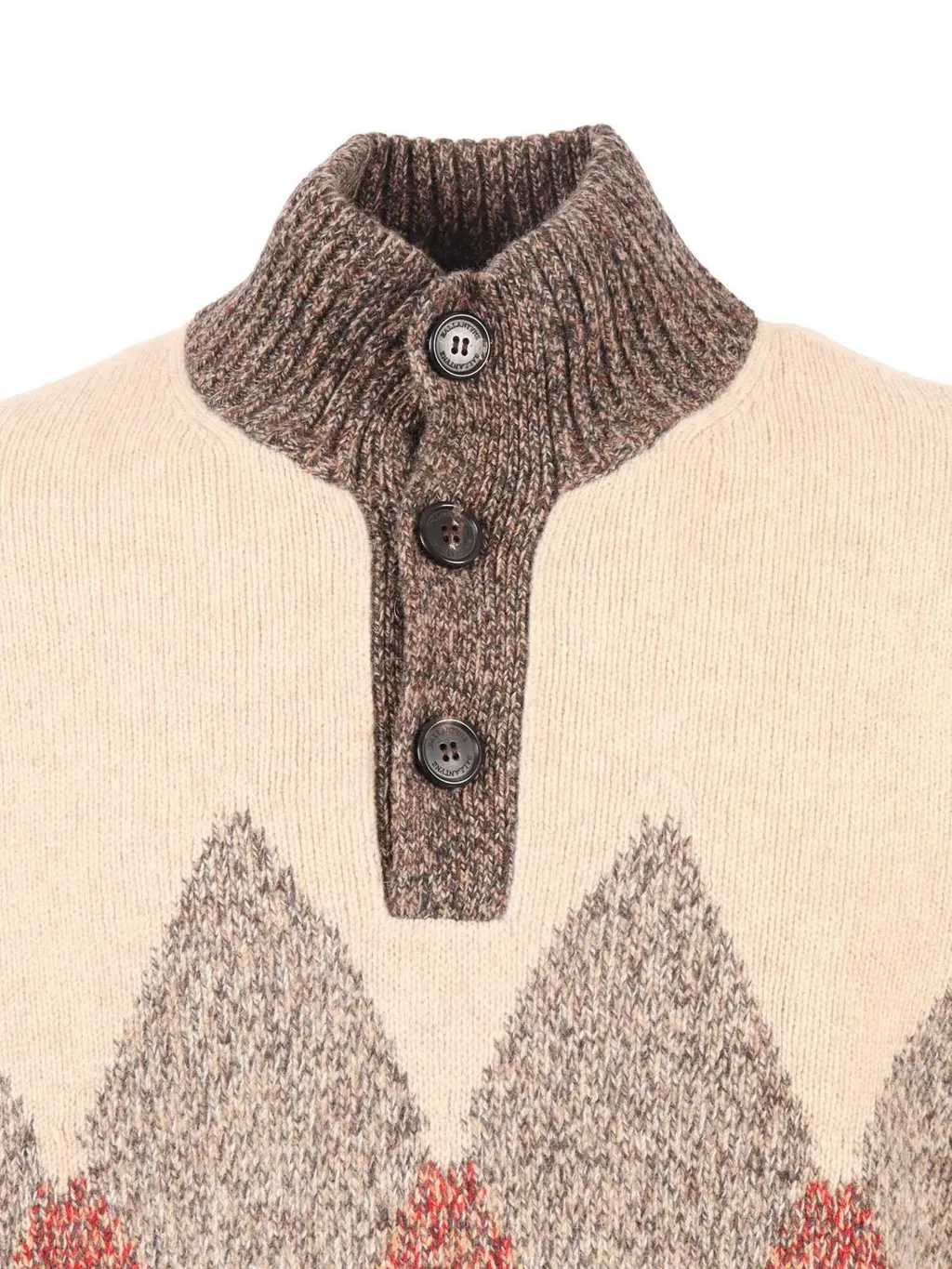 Argyle Knit Sweater