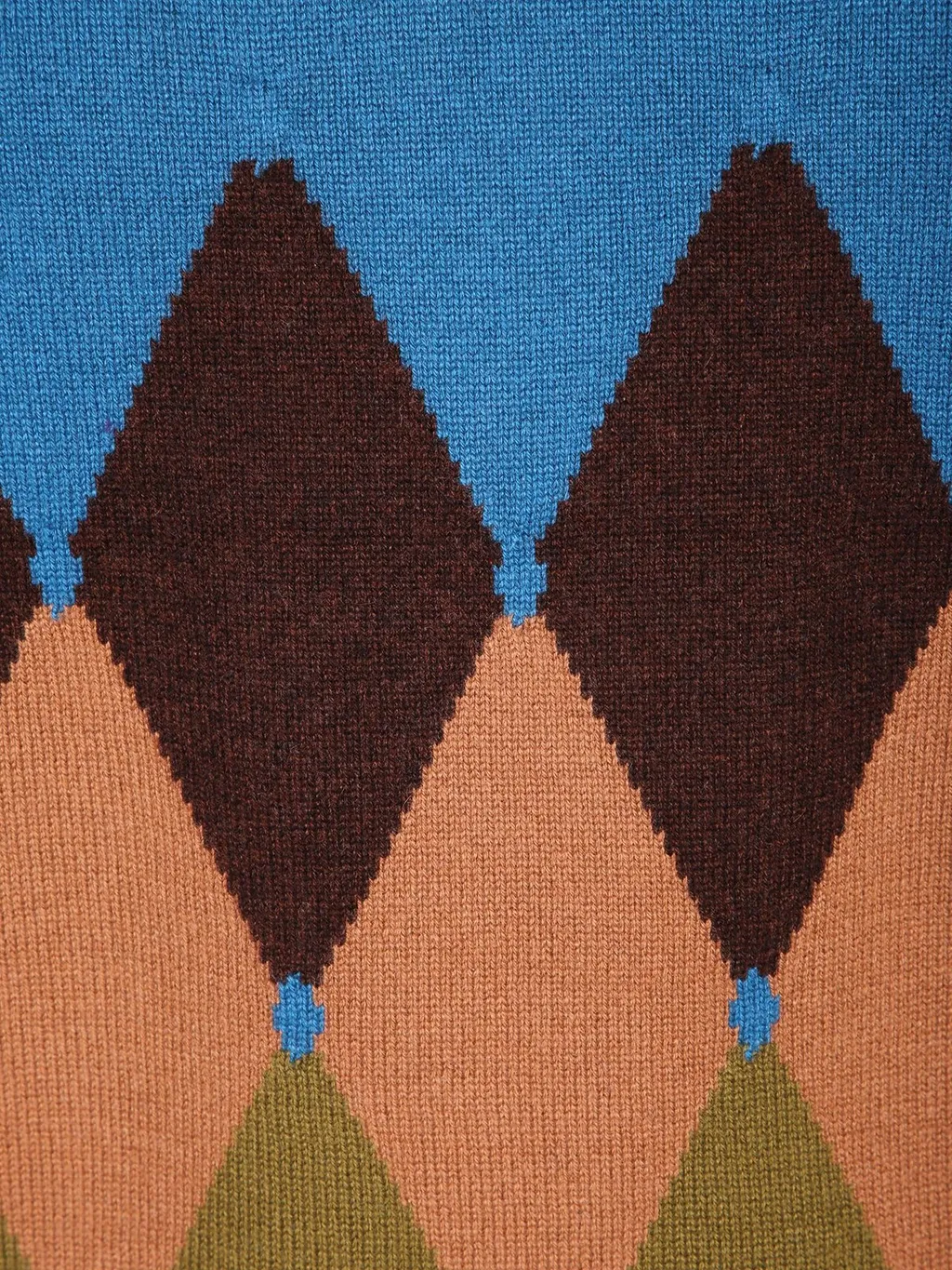 Argyle Knit Sweater