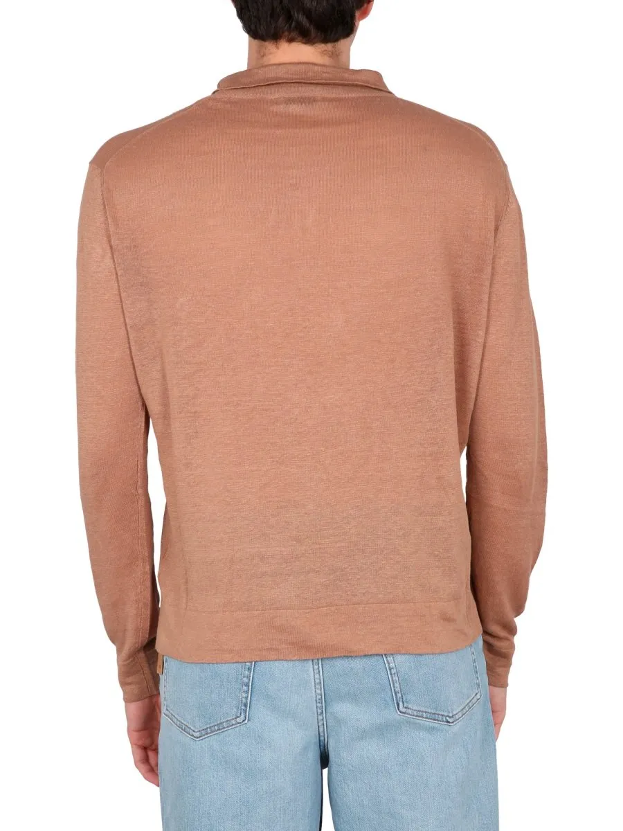 Long Sleeve Polo Shirt