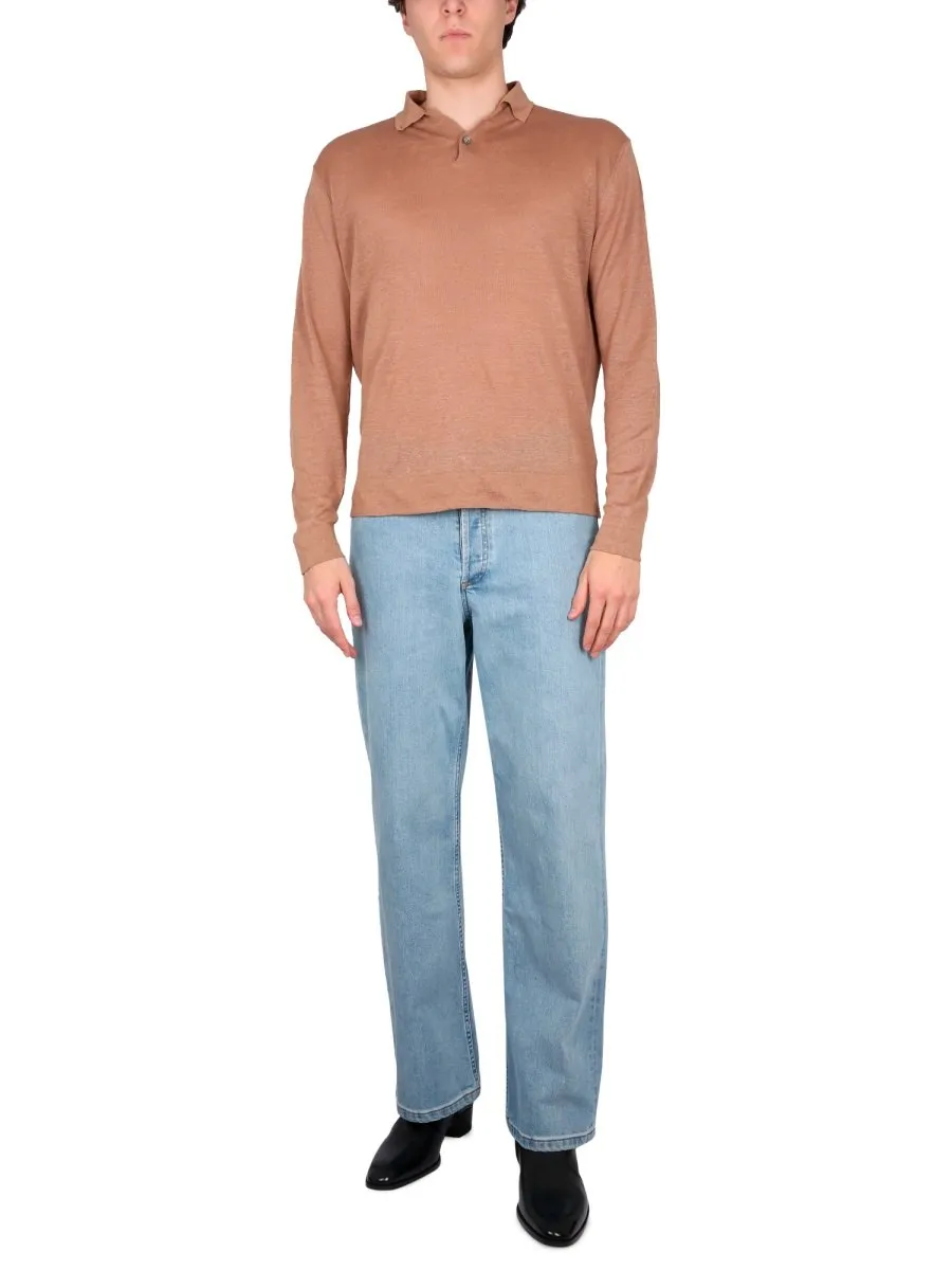 Long Sleeve Polo Shirt