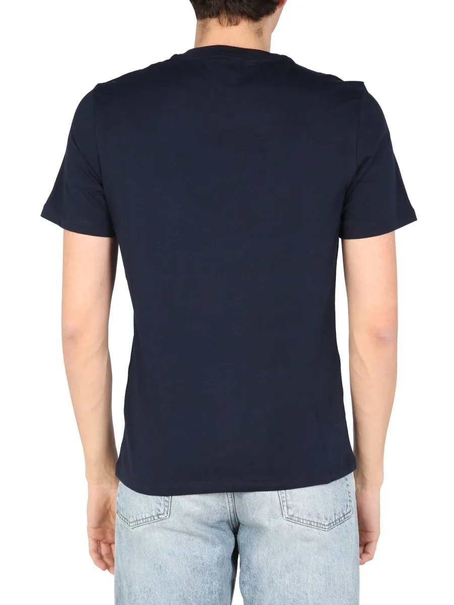 T-Shirt With Logo Patch
