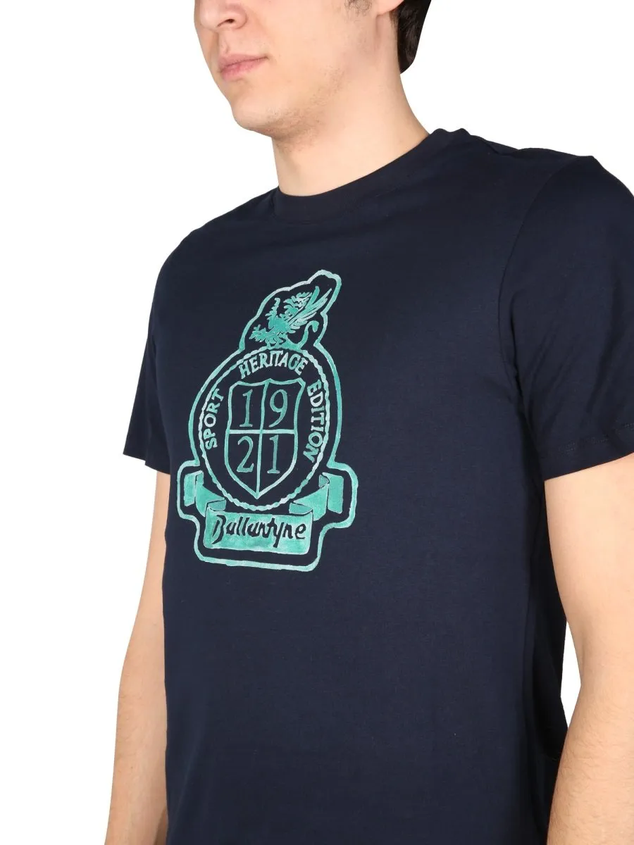 T-Shirt With Logo Patch