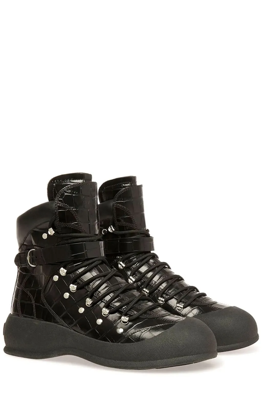 Lace-Up Boots