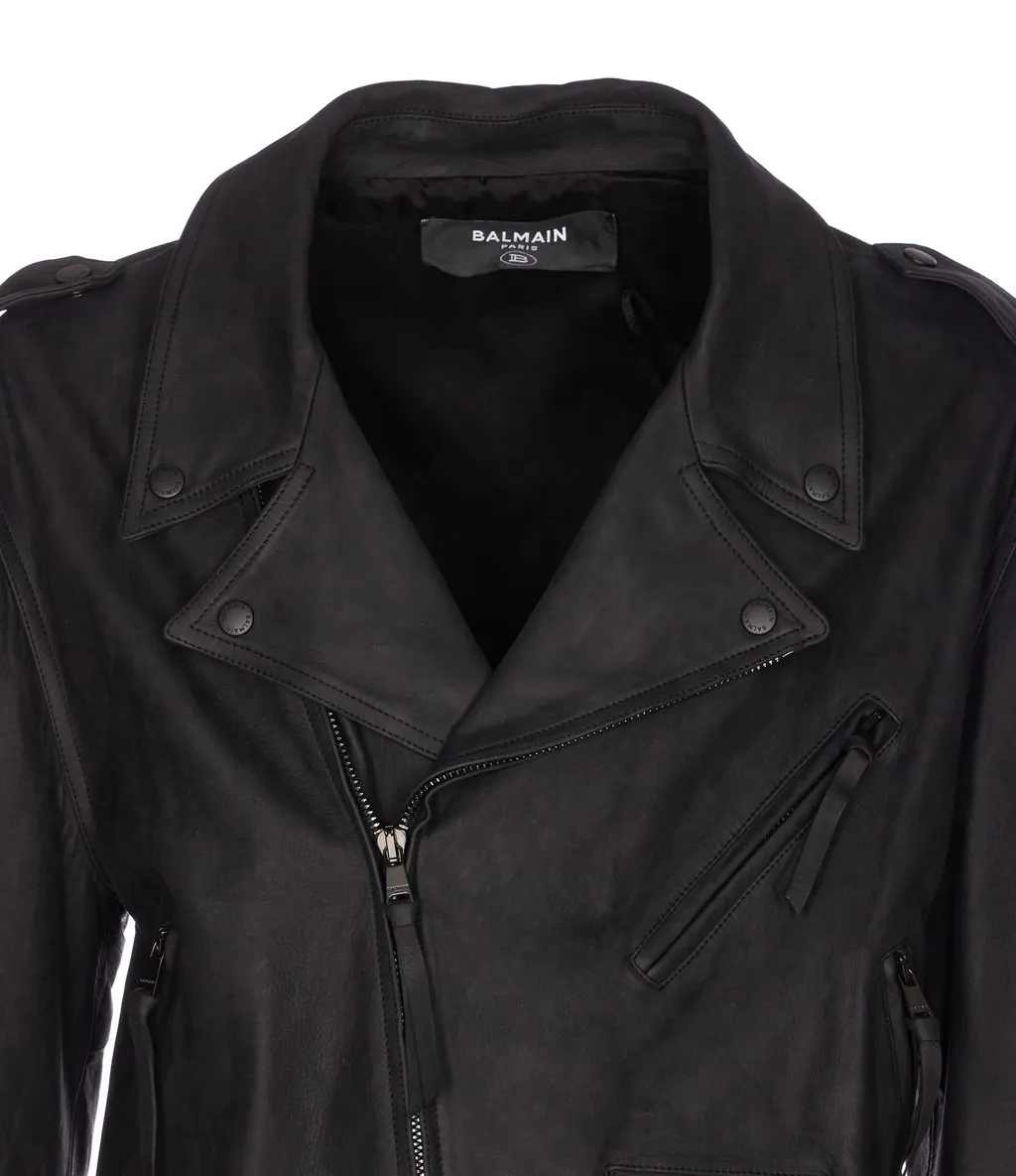 Leather Biker Jacket