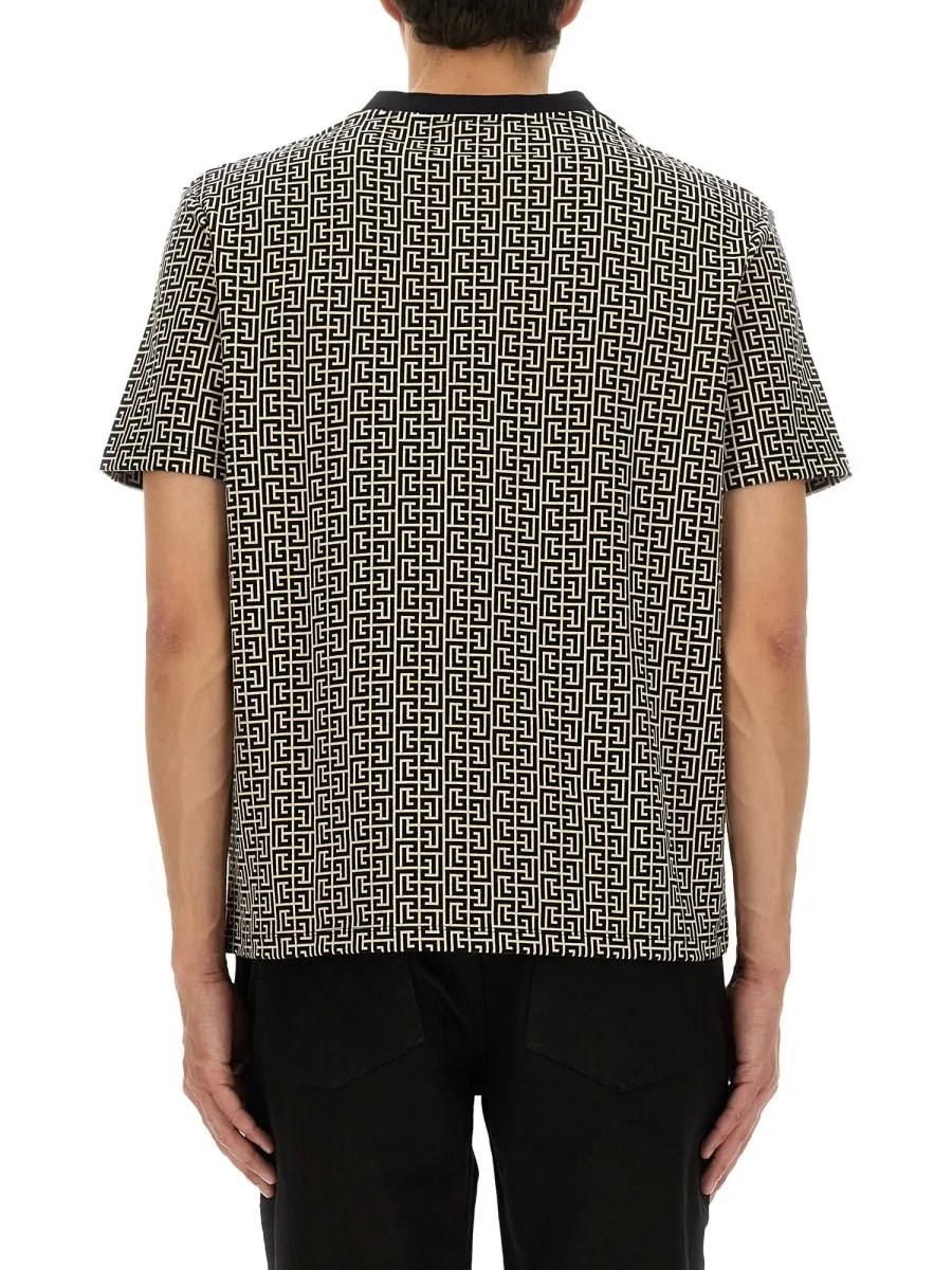 Monogram Print T-Shirt