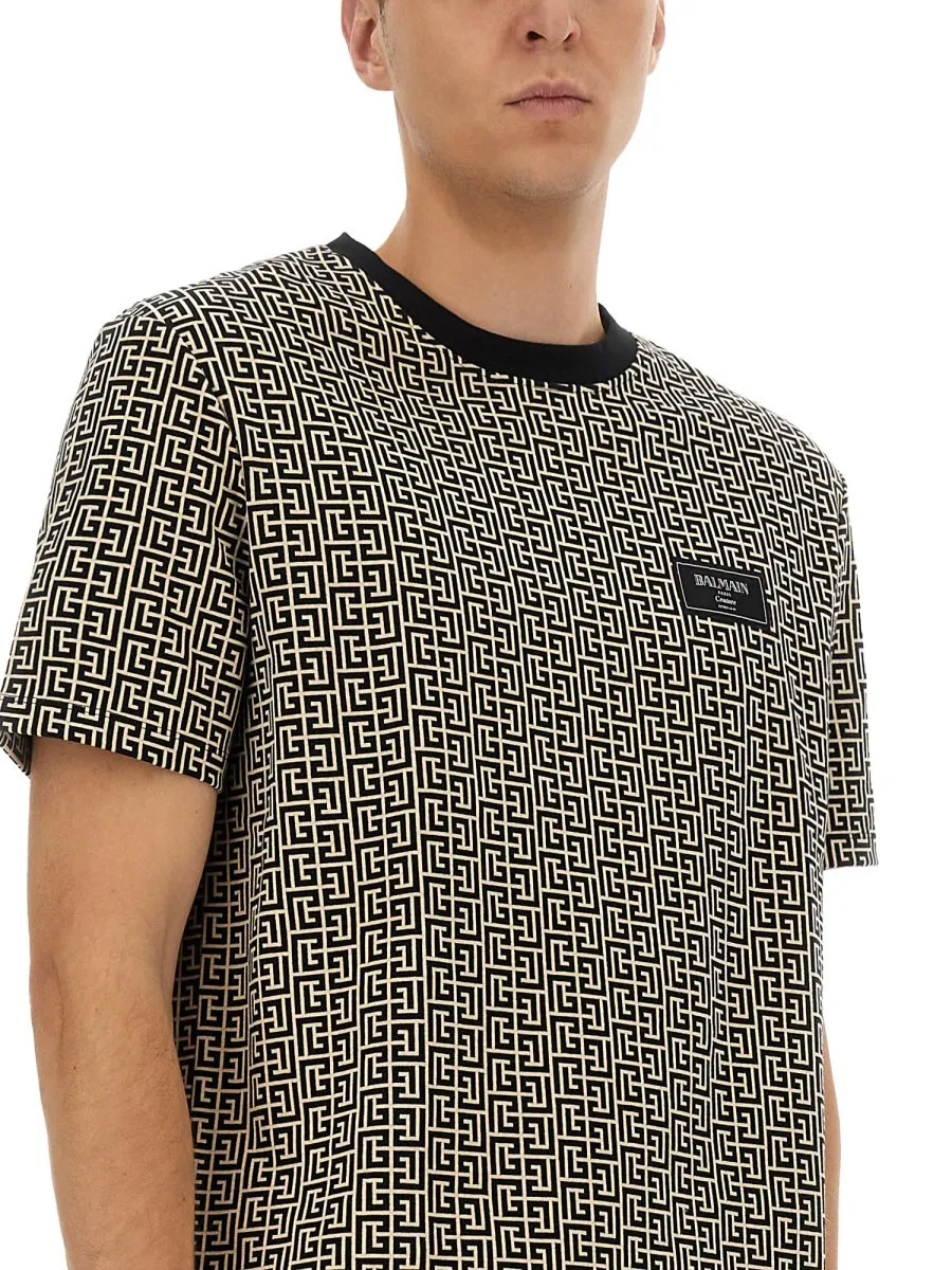 Monogram Print T-Shirt