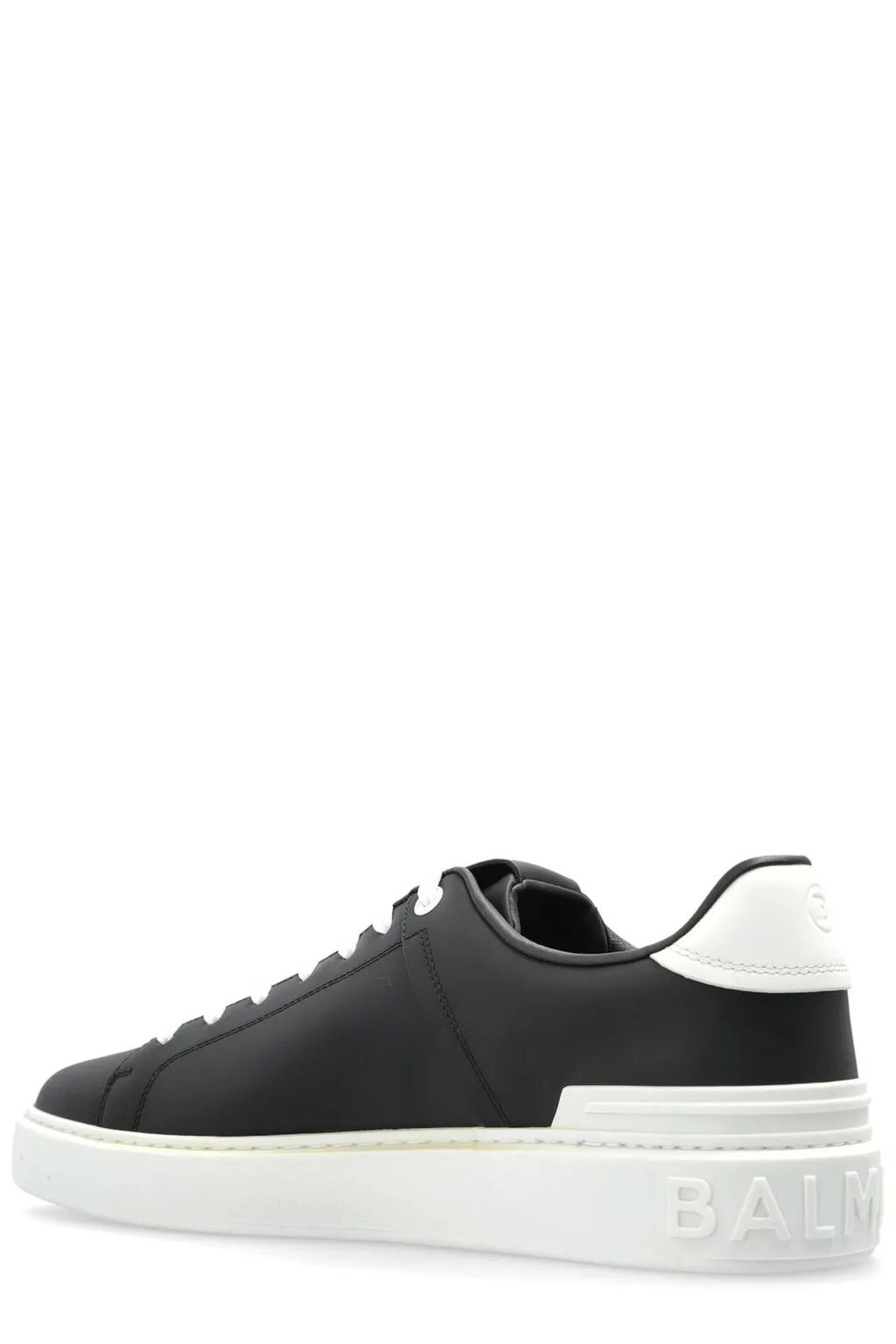 Low-Top Sneakers With Balmain Paris Couture Logo