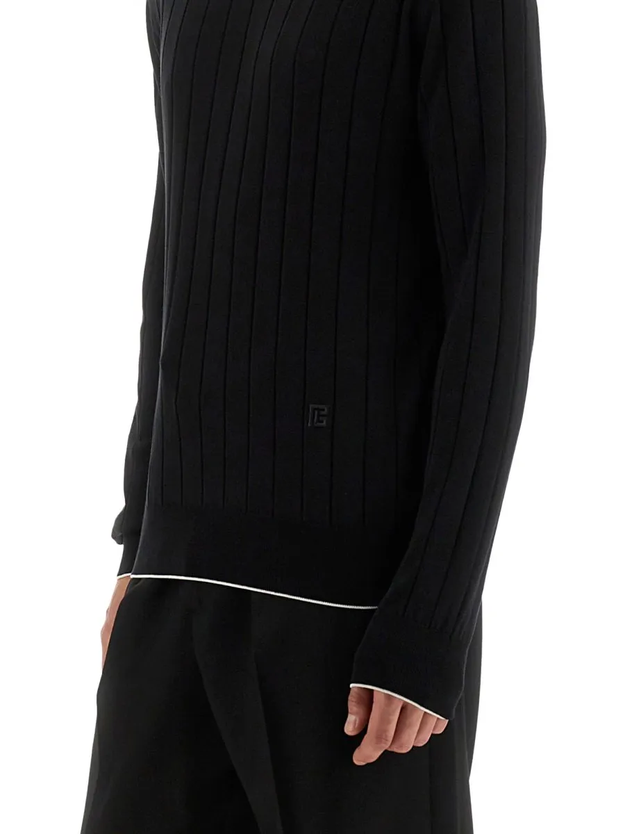 Striped Knit Sweater