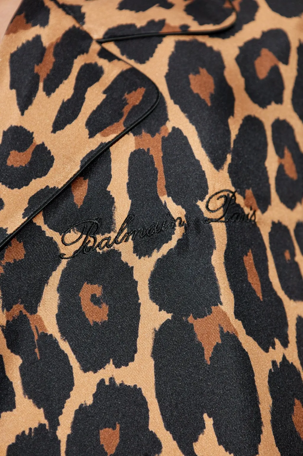 Leopard Print Short Sleeve Shirt