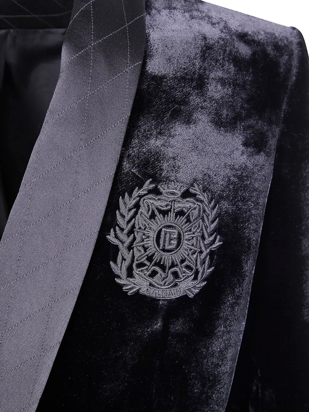 Velvet Shawl Collar Jacket