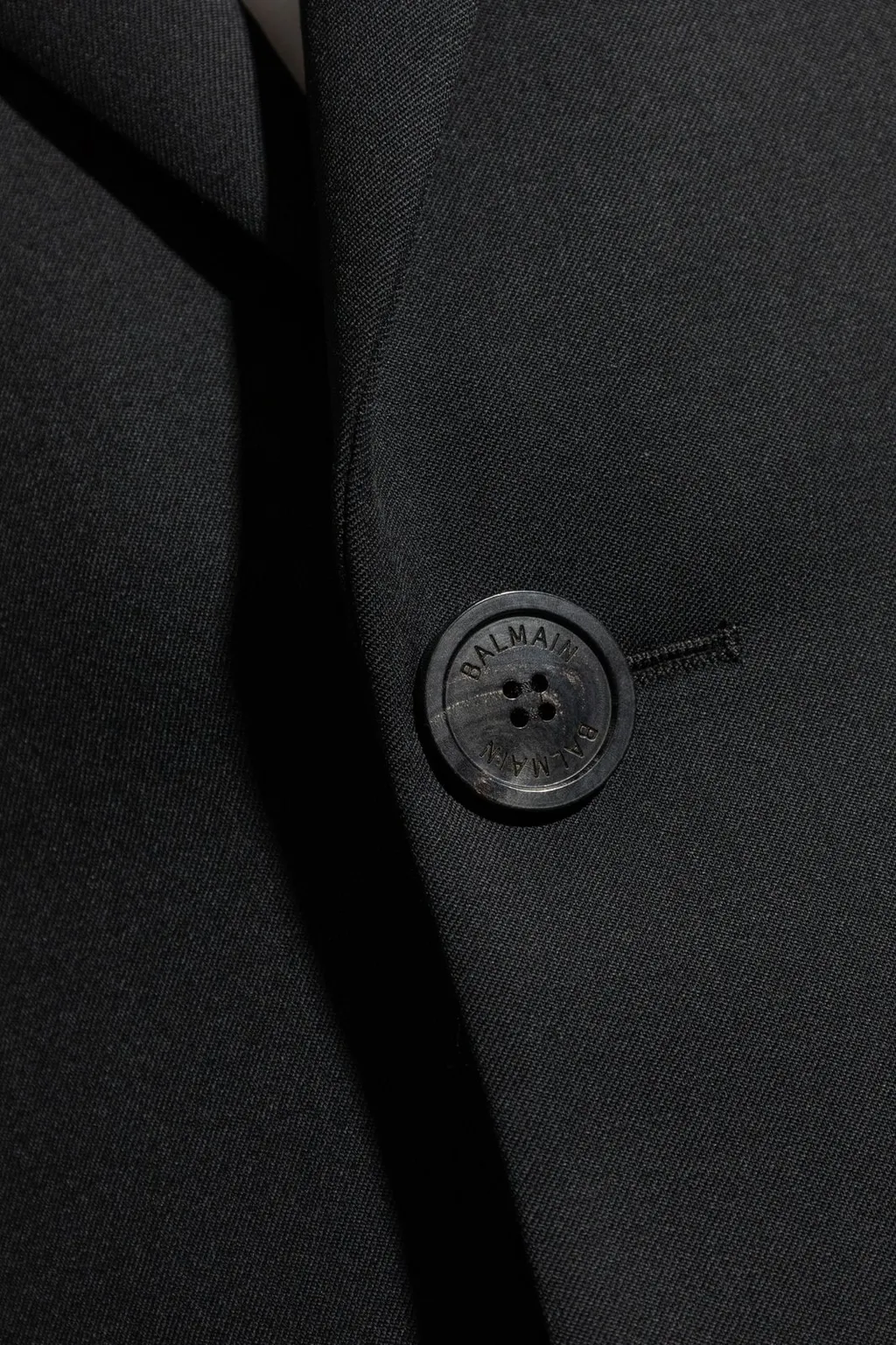 Single-Breasted Wool Blazer