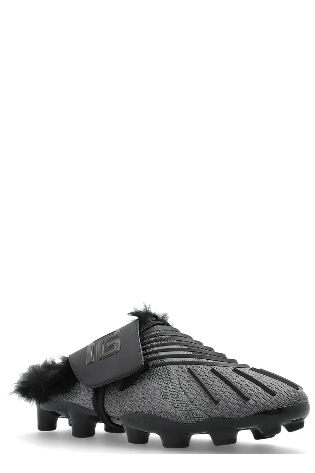 Football Boots With Fur Trim