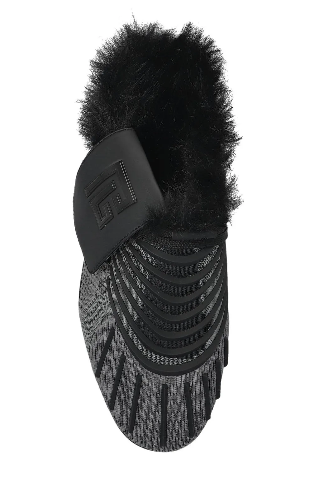 Football Boots With Fur Trim