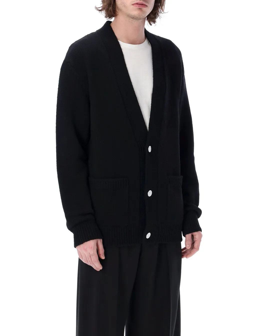 Cardigan With Balmain Paris Logo