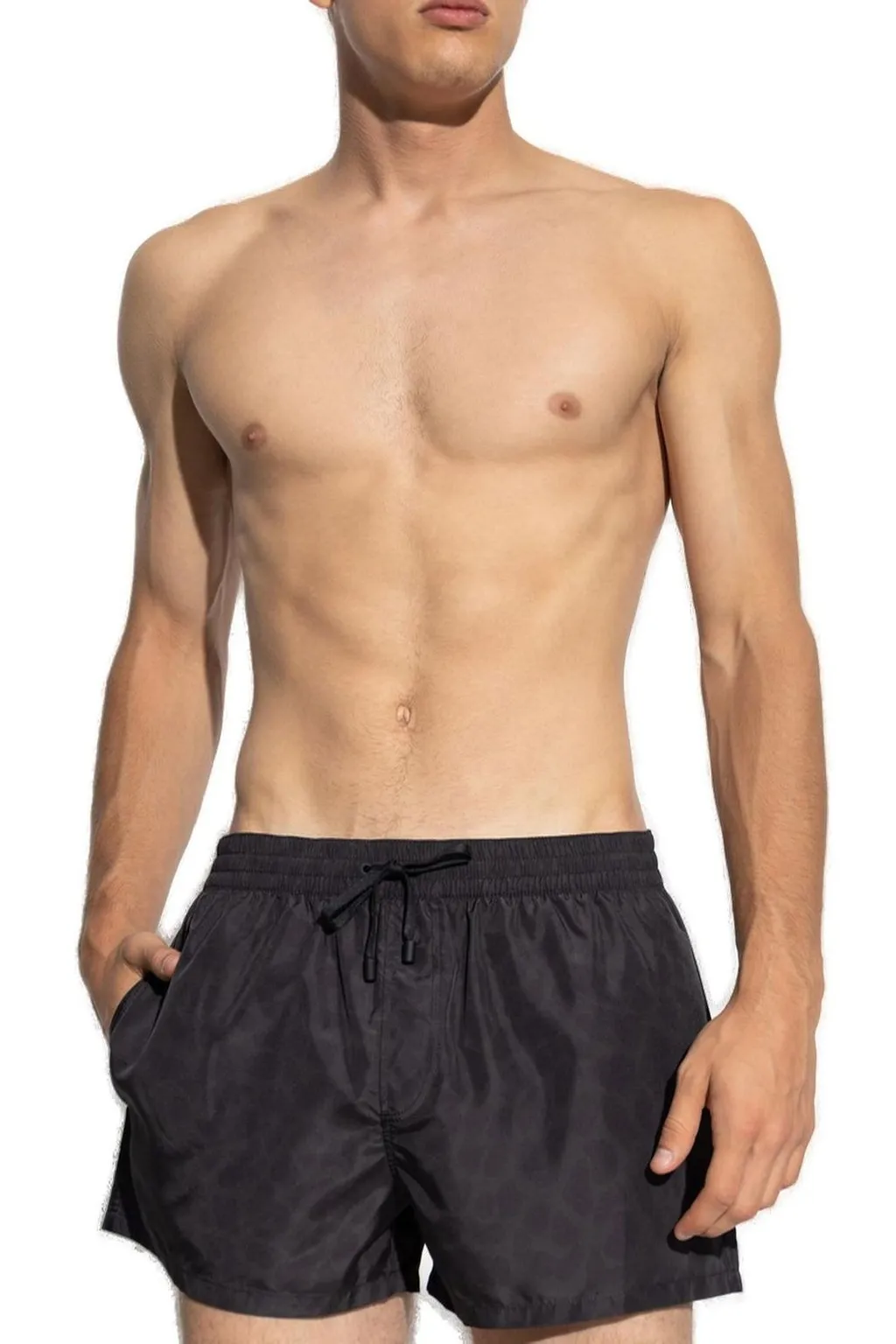 Logo Print Swim Shorts