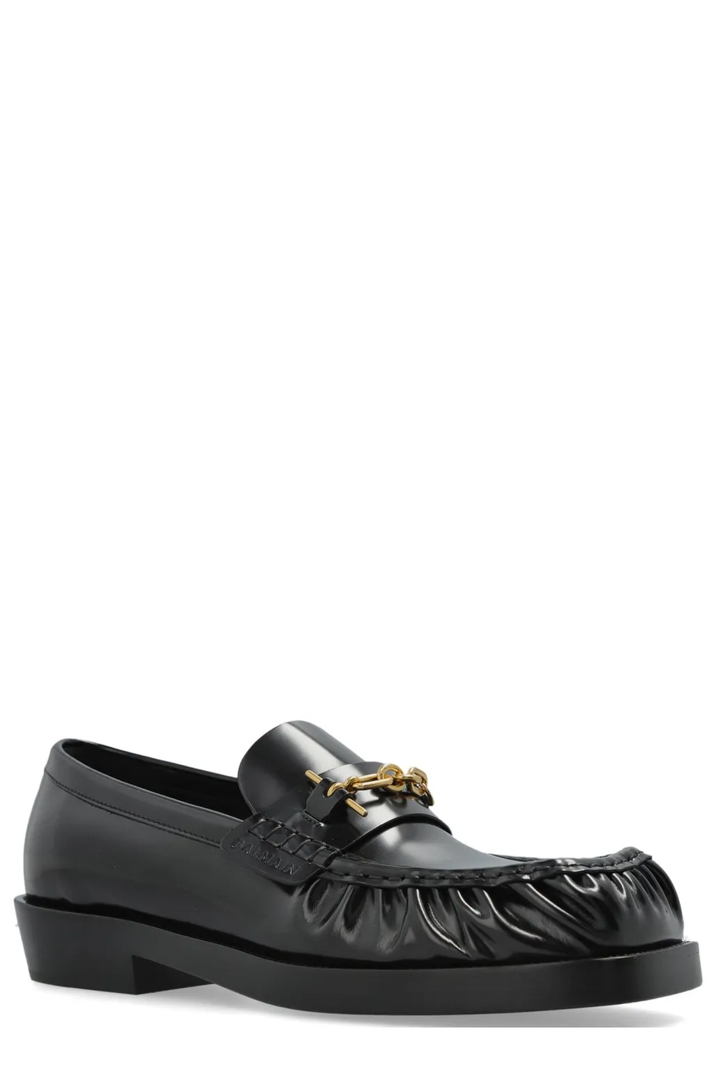 Loafers With Ruffled Detail
