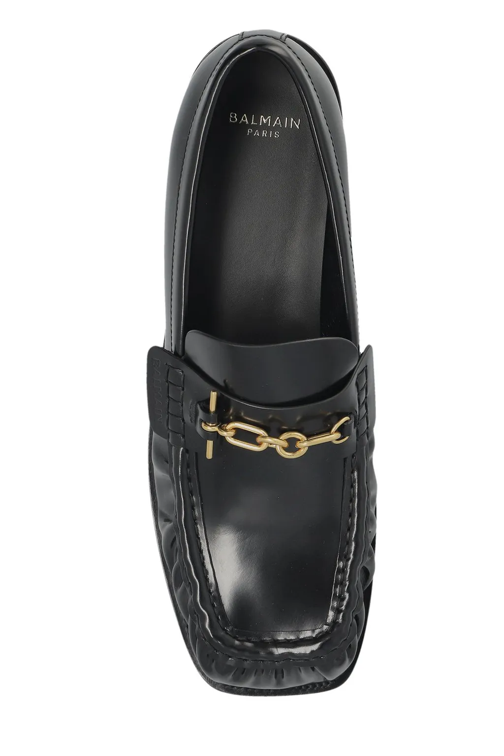 Loafers With Ruffled Detail