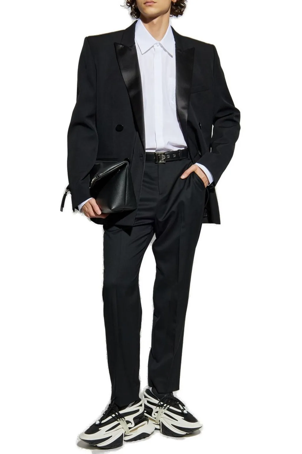 Double-Breasted Tuxedo Jacket