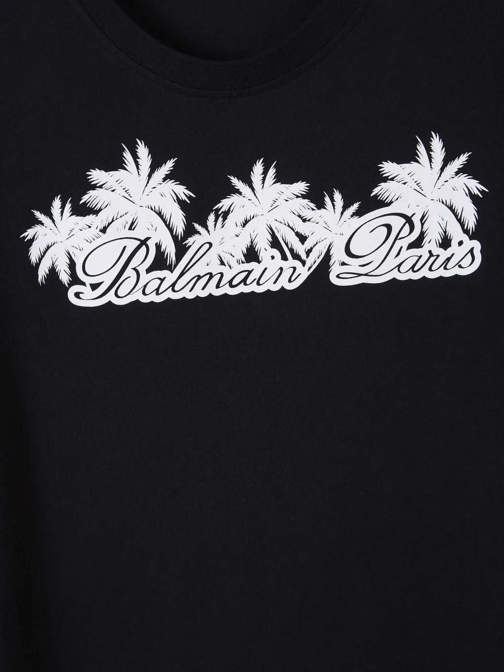 T-Shirt With Palm Tree Print
