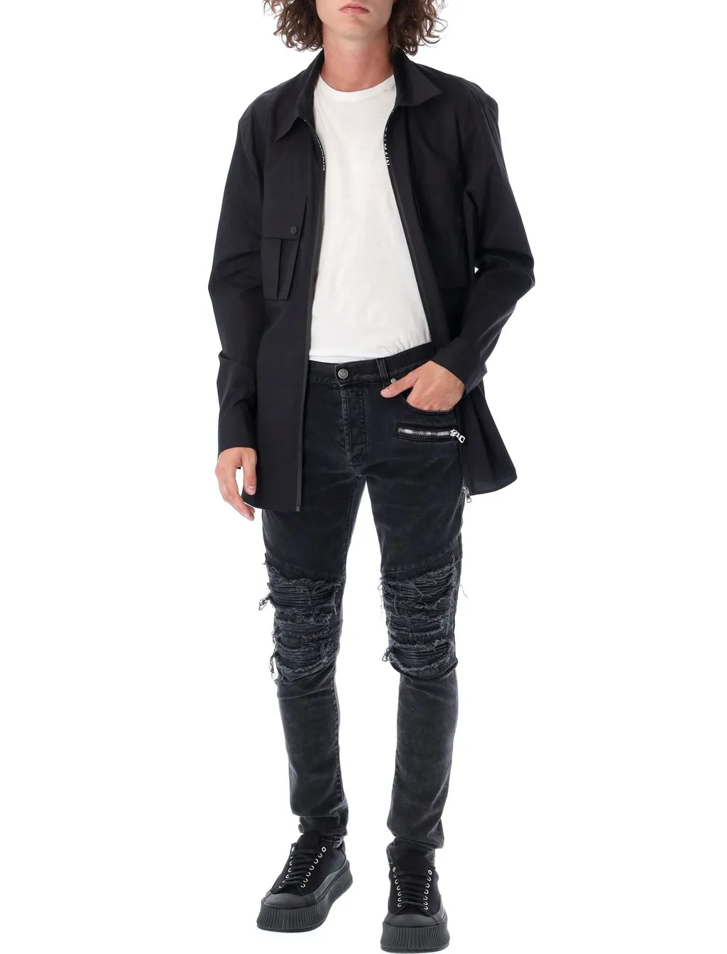 Distressed Skinny Jeans